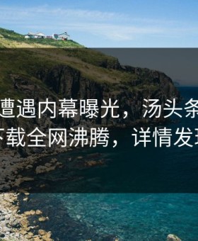 主持人遭遇内幕曝光，汤头条轻量版下载全网沸腾，详情发现